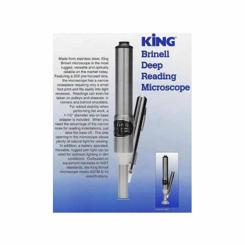 Brinell Deep Reading Microscope