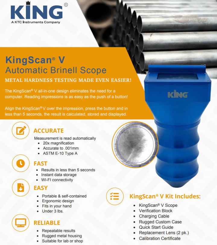 automatic brinell KingScanV